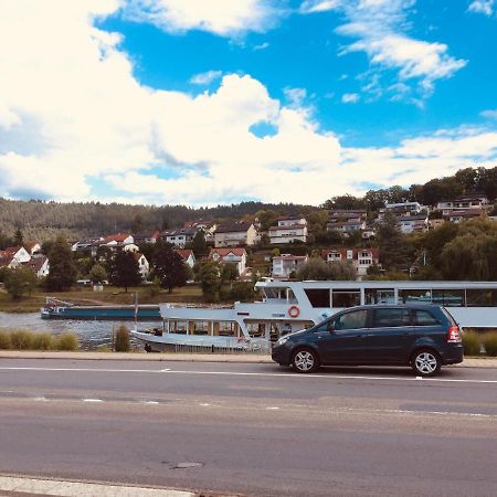 Natur Und Neckarblick Bei Heidelberg Hirschhorn Exteriér fotografie