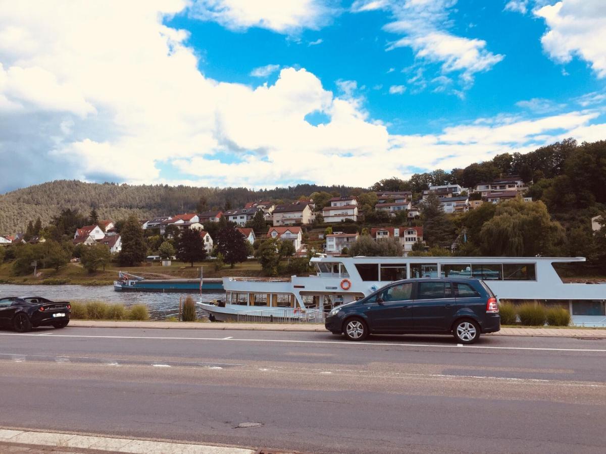 Natur Und Neckarblick Bei Heidelberg Hirschhorn Exteriér fotografie