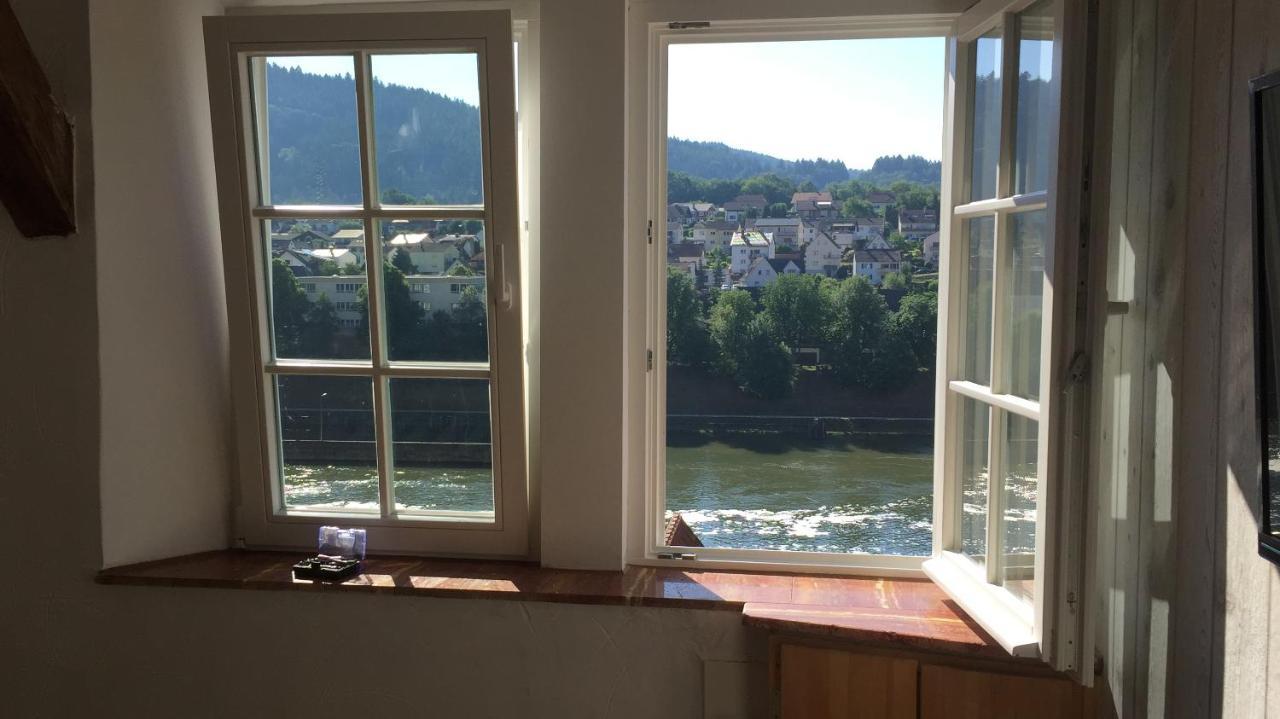 Natur Und Neckarblick Bei Heidelberg Hirschhorn Exteriér fotografie
